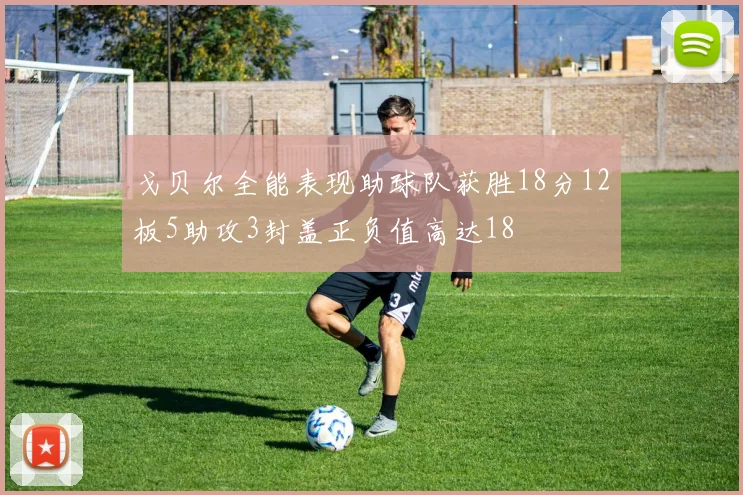 戈贝尔全能表现助球队获胜18分12板5助攻3封盖正负值高达18